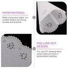 Hollow Confetti Holders 20pcs Paper Petal Cones Wedding Party Decor 5 5 Inch