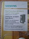 Siemens Q120dfp 20a Dual Function Afci gfci Breaker