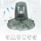 Heavy-duty Blasting Hood Sand Abrasive Grit Shot Sandblaster Mask For Safety