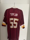 Vtg Reebok Washington Redskins Jason Taylor  55 Nfl Jersey Men   s L Burgundy Rare