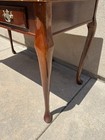 Antique Writing Desk  or Table   Queen Anne Style  Solid Wood   Cherry    