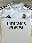 Size Medium - 2025-26 Real Madrid Adidas Home Jersey