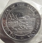 1964 Montana State Capitol Medal -  999 Silver - Original Envelope  Helena Token