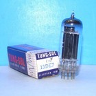 13de7 Nos Tung-sol Amplifier Vintage Radio Audio Electron Vacuum Tube Tested