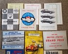Vintage Watkins Glen Grand Prix Racing Programs Lot Of 15  Years 1960 To 1967