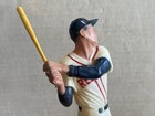 Vintage 1950 s Original Hartland Ted Williams W bat Boston Red Sox Statue Hof  