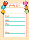 Surprise Party Invitations - 25 Invites With Envelopes - 15301