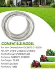 Deck Belt 1 2  X 104  Fits John Deere L100  L125  S100  S110  S120  S220