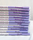 Anita Goodesign Embroidered Additions 12 Disc Lot Southwestern Christmas Quilt