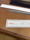 Vtg Zippo Stainless Steel Letter Opener Advertising Delta Downs Casino Unused