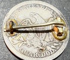Love Token Pin Seated Liberty Quarter 90  Silver Beautiful Coin   srs 