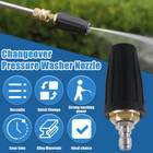 4 0gpm High Pressure Washer Rotating Turbo Nozzle Spray Tip 4000psi 1 4  Quick