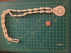 Estate Vintage Genuine  Carved Beads Necklace    208