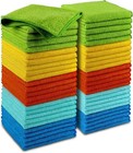 Microfiber Cleaning Cloth Set Of 50 Towel Rag Car Polishing Detailing No-scratch