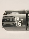 Lot Of 2 - New Bell Kids Bike Tire 16  X 1 75 - 2 125  White
