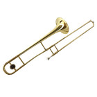 Bb Tenor Slide Trombone B Flat Gold Brass Plated Trombone For Beginners