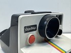 Polaroid Sx-70 Onestep White Rainbow Land Camera W  Strap Vintage Untested As-is