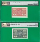 Greece Ionian Isole Jonie Italy 5   10 Drachmai 1941  M12   13  Pmg Unc  64  Epq