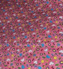 Baby Crib Quilt - Pink 42    X 53    Made In Hawaii Taj Clubhouse Taj Friends