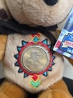 Limited Treasures Coin Bear Sacagawea   Pomp The Golden Dollar Bears 2000 D