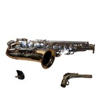 Selmer Aristocrat As600 Gold Lacquered High F  Key Brass Alto Saxophone 66as