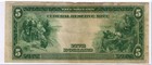 1914  5 Federal Reserve Note Philadelphia Fr 855a White Mellon Large Size Blue S