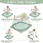 5 In 1 Foldable Baby Walker activity Baby Walker-baby Bouncer rocker activity Ce