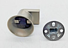 Genta Lx Brushed Nickel Wall Mount Robe Hook Bh3803bn Modern Towel Hook