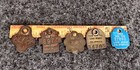 1958 - 1968  Long Beach Dog Tax Tag License Lot Of 5