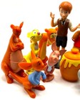 Winnie The Pooh Figure Play Set Disney Pvc Toy Tigger Eeyore Piglet Kanga Roo 