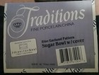 Johann Haviland Blue Garland Sugar Bowl W cover West Coast Best Shipping Cost