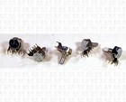 Alpha 50k Ohm Horizontal Mount Pot Potentiometers A50k A50k Lot Of 5