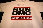 Jam Master J  run Dmc    Signed Autographed 1990 s Concert T-shirt   Psa Dna