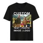 Heat Transfer Custom Tee Personalized Text Photo Logo Unisex Design