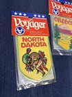 Vintage Voyager Originals State Patches Lot Of 4 - Nos Souvenir Travel Usa