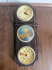 Vintage Schlitz Beer Electric Wall Clock Tide Clock Advertising Breweriana Sign