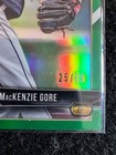 Rare Jersey   Match Mackenzie Gore Rc 2018 Bowman Chrome Auto 25 99 25  99  499