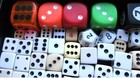 Huge Lot Of 250  Gaming Antique Playing Dice Wood  Bakelite  Lucite  Mini      