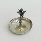 Italian 800 Silver Figural Cherub Trinket Dish Vide Poche 2nd Quarter 20th Cen