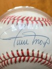Willie Mays Signed Autographed Rawlings Baseball In Case  From Nonsmoking Home