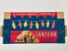 1- Vintage Reliance Lantern Outfit Christmas Light Box Only 102 Nos   No Lights