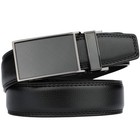 Men s Comfort Genuine Leather Ratchet Dress Belt With Automatic Click Buckle    