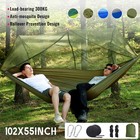 660lbs Camping Hammock Tent Portable Double Person With Mosquito Net Hanging Bed