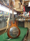 Vintage Melophonic Resonator Guitar  valco  Faux W  Case