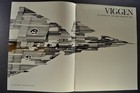 1967-1968 Saab Viggen 37 Aircraft Brochure Excellent Original