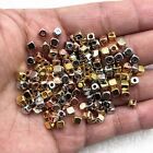 Mini Ccb Square Beads - 3mm 4mm Spacer Bead Jewelry Making Charm Diy Craft 200pc