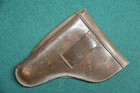 Vintage French Unique Leather Pistol Holster 7 65mm Free Shipping