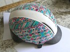 Troxel Spirit Kaleidoscope Safety Horse Riding Helmet Low Profile Sz S Dialfit