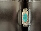 Native American Turquoise Cuff Bracelet By J Pisaro Jr