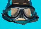 Vintage 1940s Wwll Navy Goggles And 1960s 1970s Motorcycle Half Helmet 